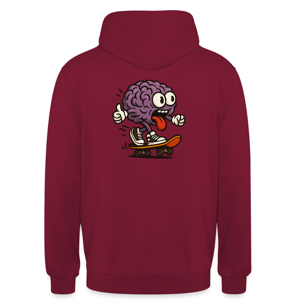 Wortmelodie Unisex Hoodie Skateboard