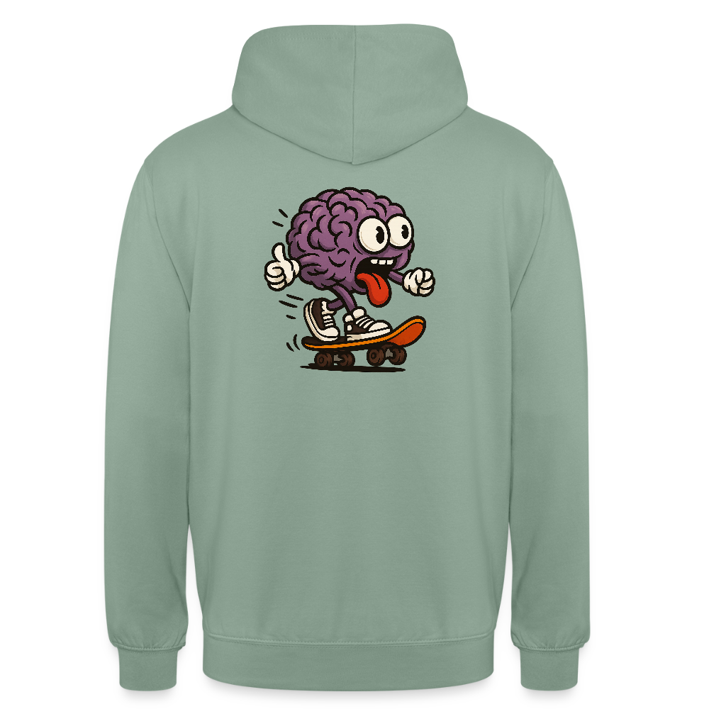 Wortmelodie Unisex Hoodie Skateboard