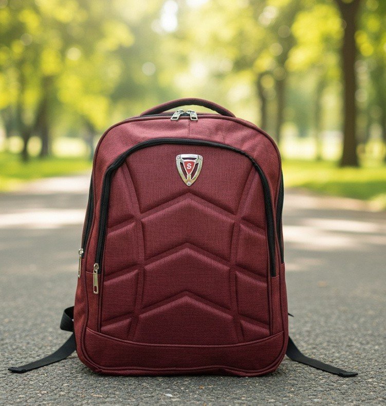 Rucksack | 15" Laptopfach, 3+2 Fächer & Polsterung | Statement-Daypack