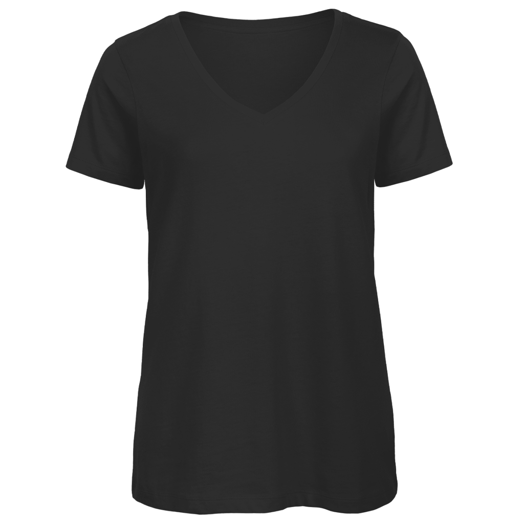 Damen Premium V-Neck T-Shirt – Mit dir wird jeder Stellplatz zum Lieblingsort