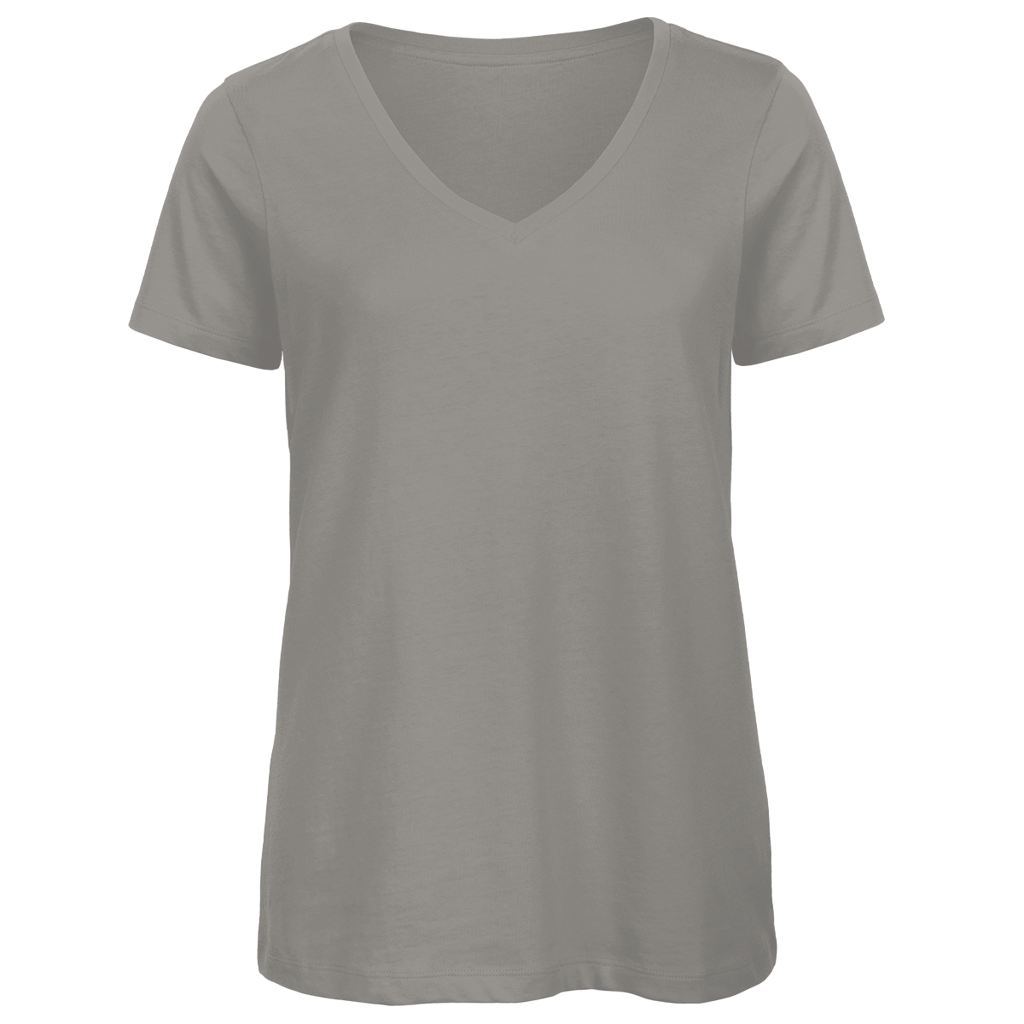 Damen Premium V-Neck T-Shirt – Mit dir wird jeder Stellplatz zum Lieblingsort