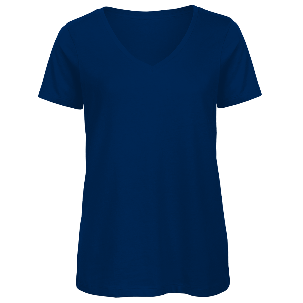 Damen Premium V-Neck T-Shirt – Mit dir wird jeder Stellplatz zum Lieblingsort