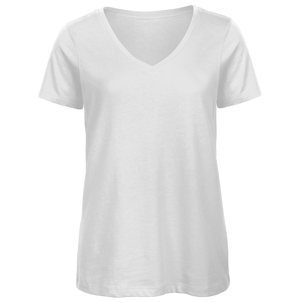 Damen Premium V-Neck T-Shirt – Mit dir wird jeder Stellplatz zum Lieblingsort
