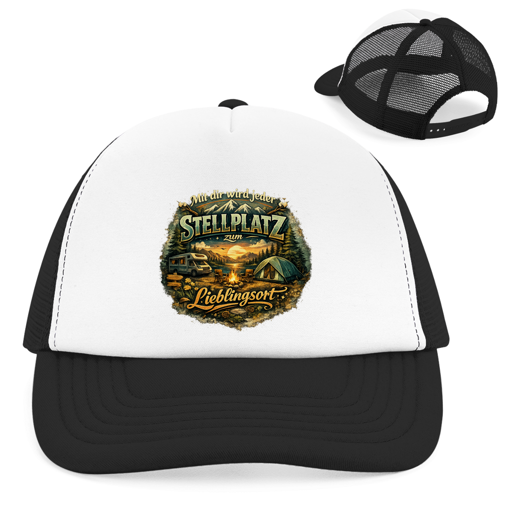 Camper-Retro-Trucker-Cap – Mit dir wird jeder Stellplatz zum Lieblingsort