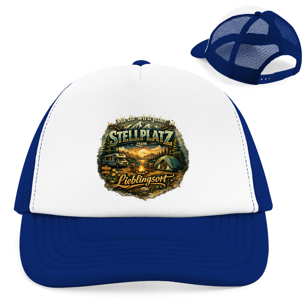 Camper-Retro-Trucker-Cap – Mit dir wird jeder Stellplatz zum Lieblingsort