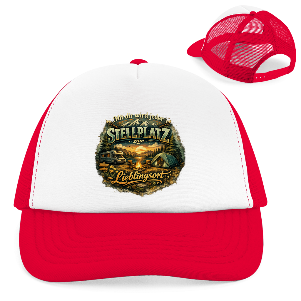 Camper-Retro-Trucker-Cap – Mit dir wird jeder Stellplatz zum Lieblingsort