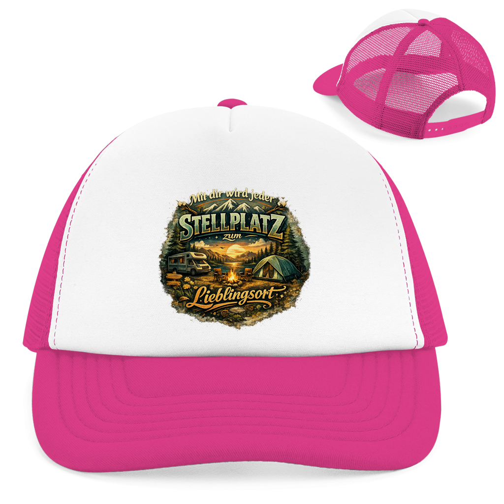 Camper-Retro-Trucker-Cap – Mit dir wird jeder Stellplatz zum Lieblingsort