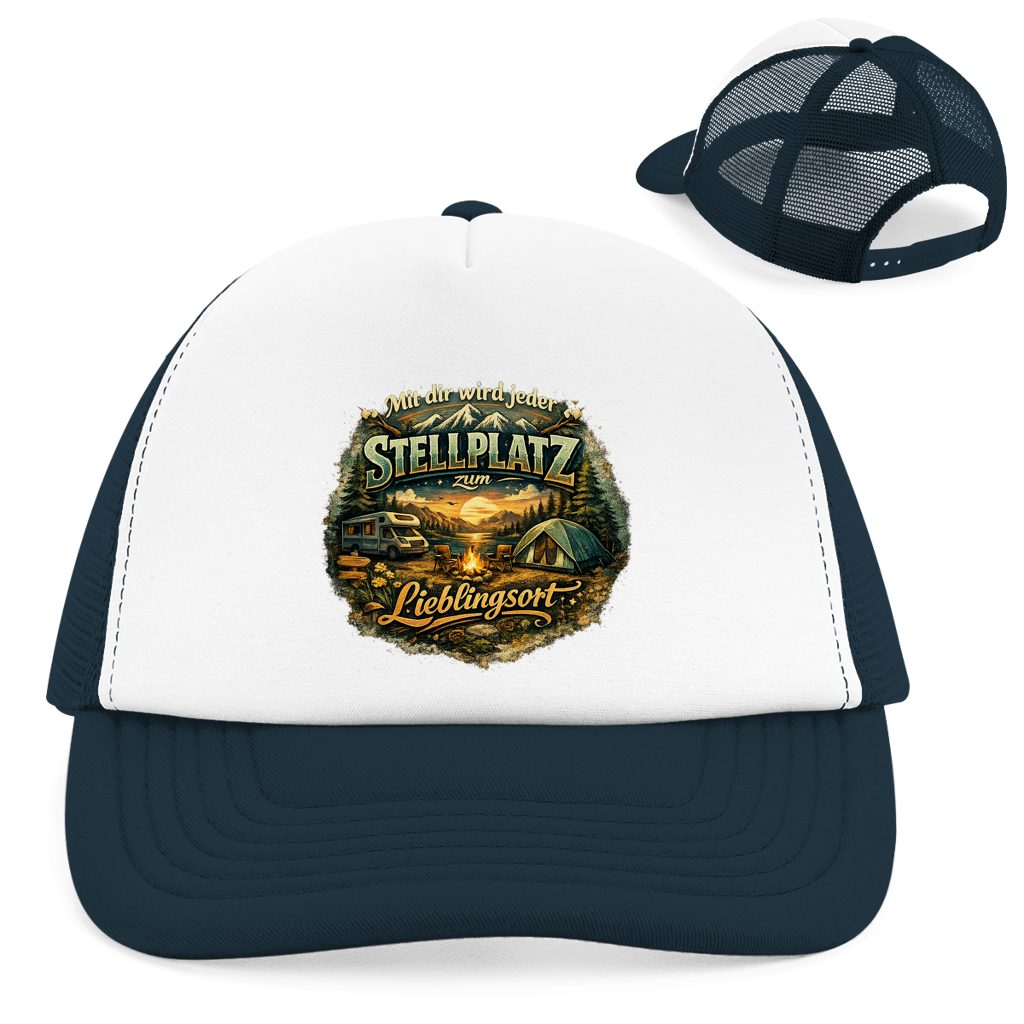 Camper-Retro-Trucker-Cap – Mit dir wird jeder Stellplatz zum Lieblingsort