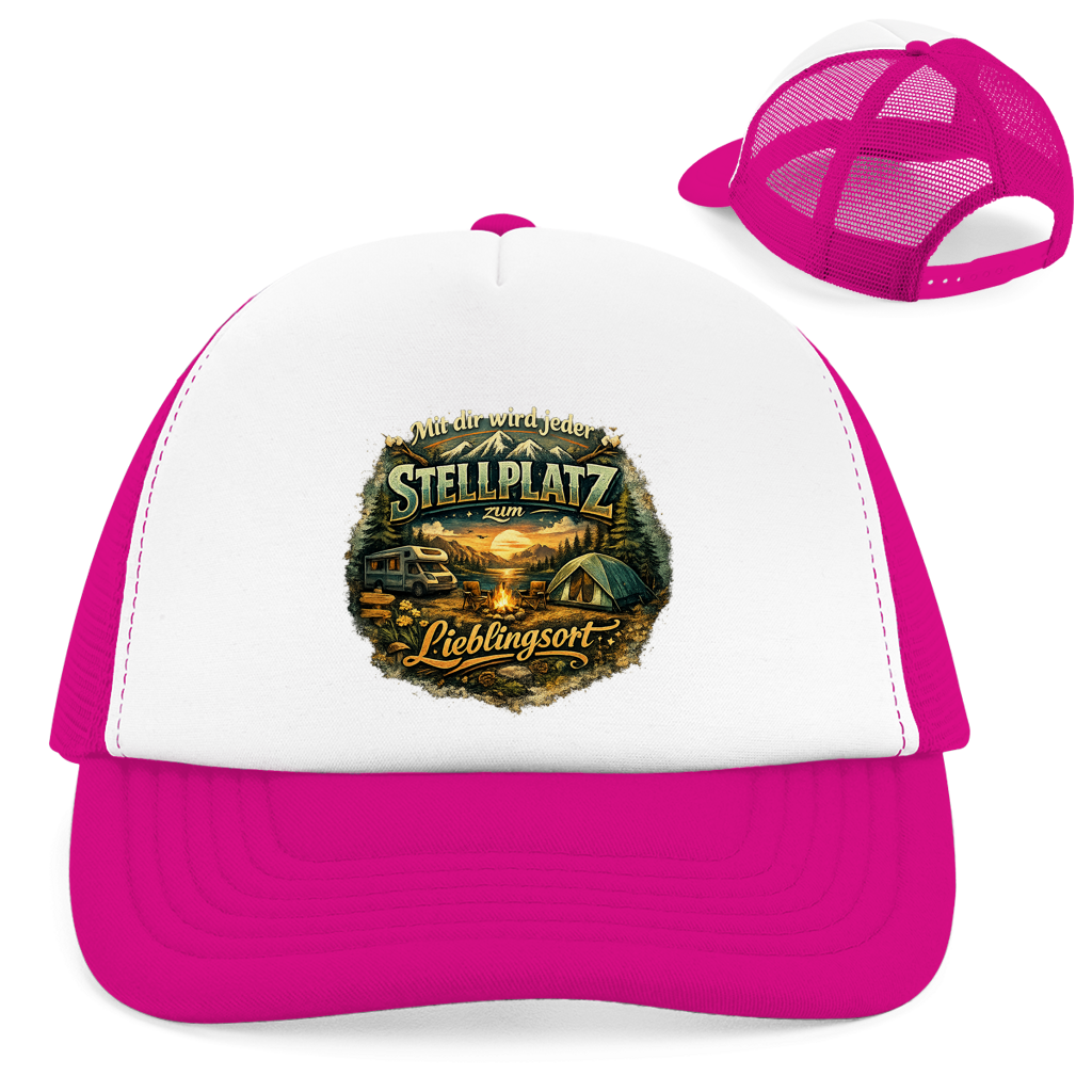 Camper-Retro-Trucker-Cap – Mit dir wird jeder Stellplatz zum Lieblingsort