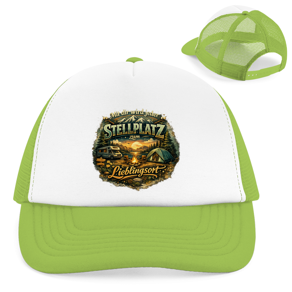 Camper-Retro-Trucker-Cap – Mit dir wird jeder Stellplatz zum Lieblingsort