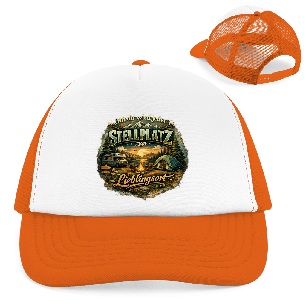 Camper-Retro-Trucker-Cap – Mit dir wird jeder Stellplatz zum Lieblingsort