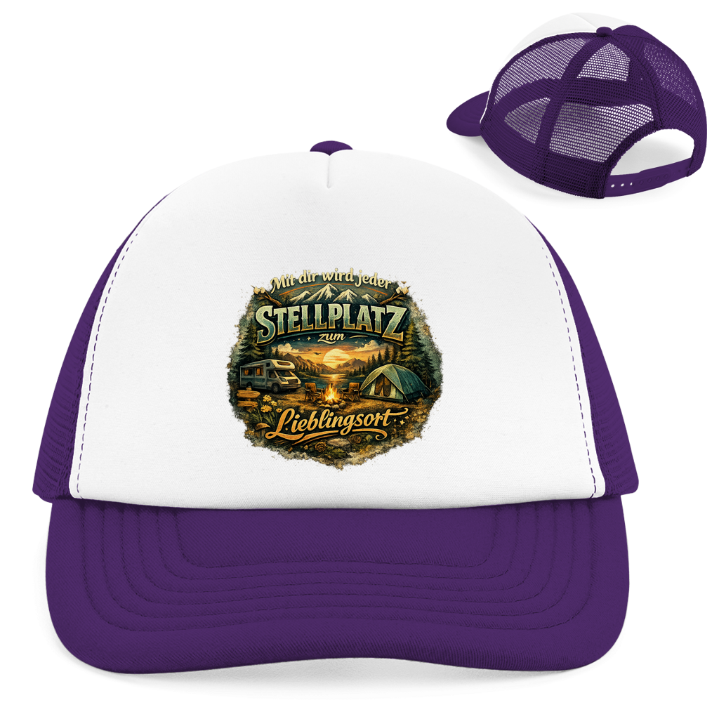 Camper-Retro-Trucker-Cap – Mit dir wird jeder Stellplatz zum Lieblingsort