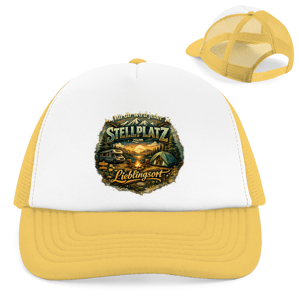 Camper-Retro-Trucker-Cap – Mit dir wird jeder Stellplatz zum Lieblingsort