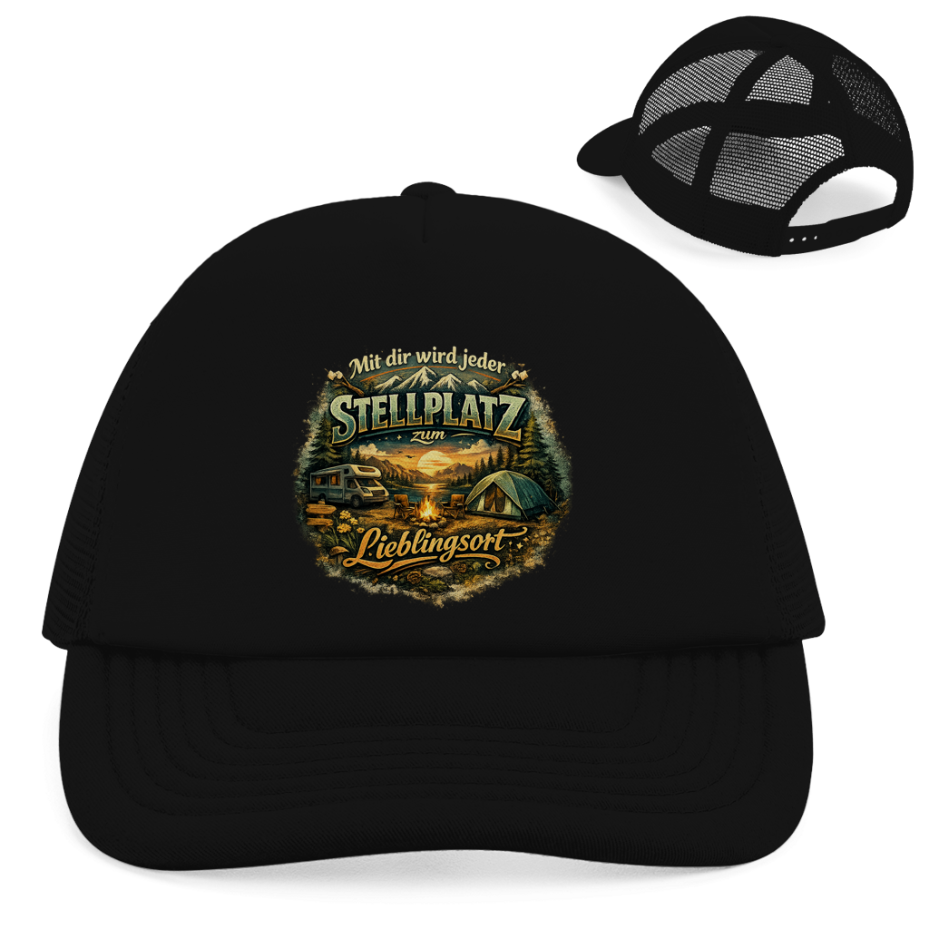 Camper-Retro-Trucker-Cap – Mit dir wird jeder Stellplatz zum Lieblingsort