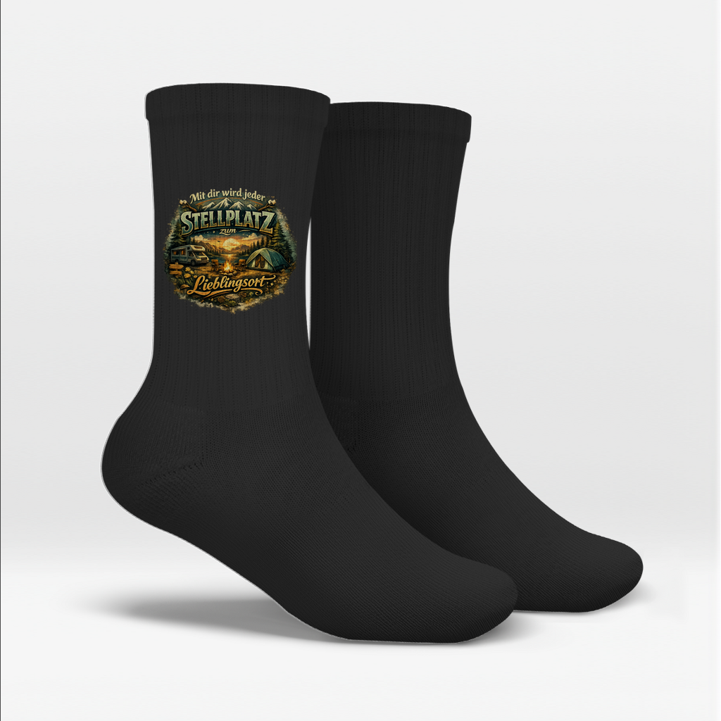 Camper-Crew-Socken – Mit dir wird jeder Stellplatz zum Lieblingsort