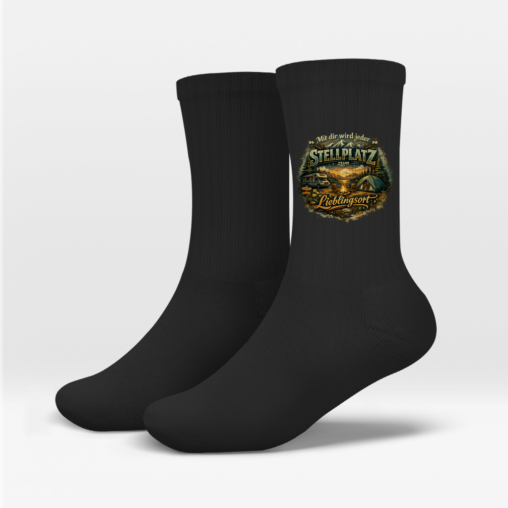 Camper-Crew-Socken – Mit dir wird jeder Stellplatz zum Lieblingsort
