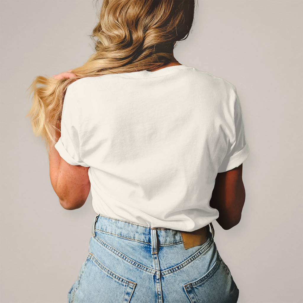Damen T-Shirt Wortmelodie Herz