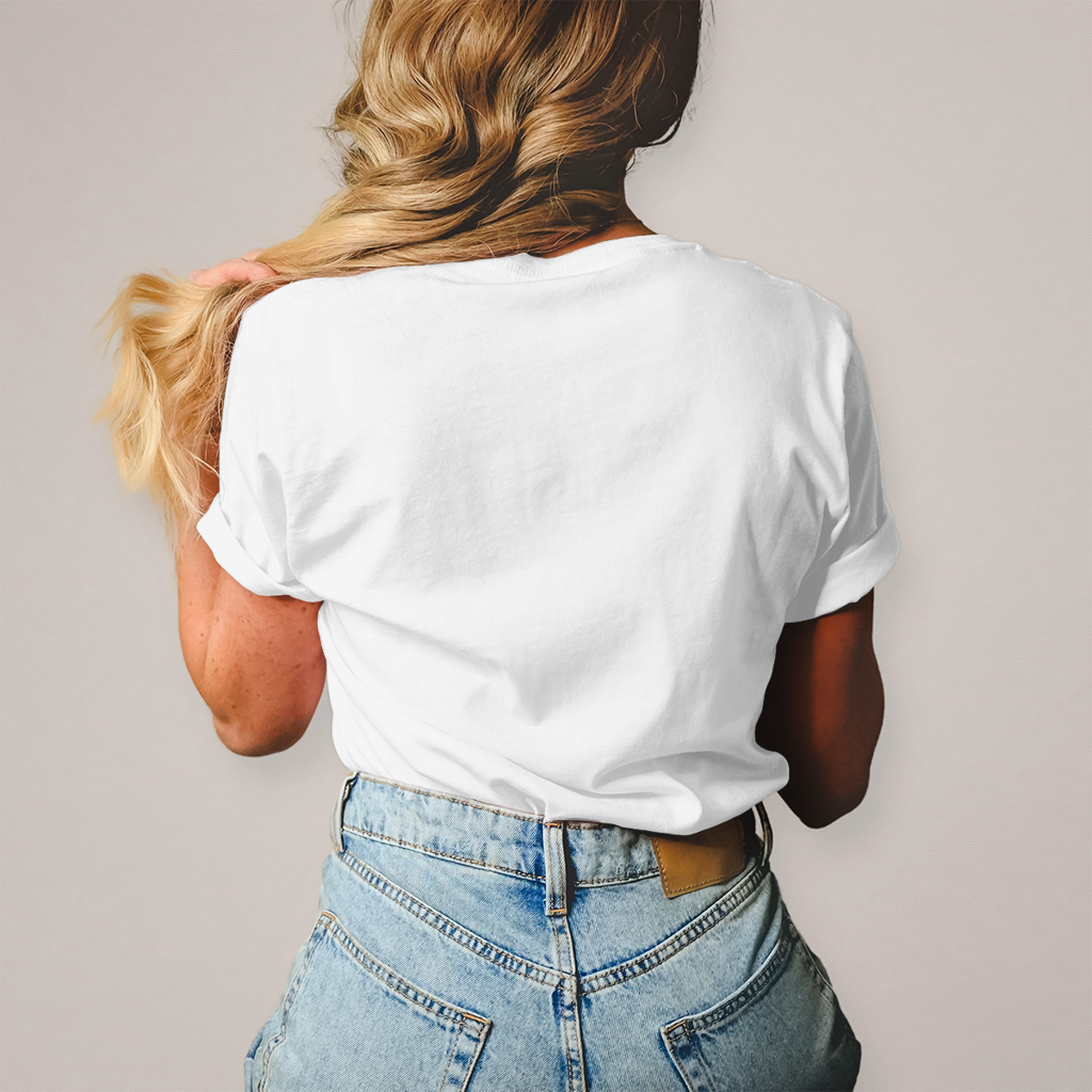 Damen T-Shirt Wortmelodie Herz