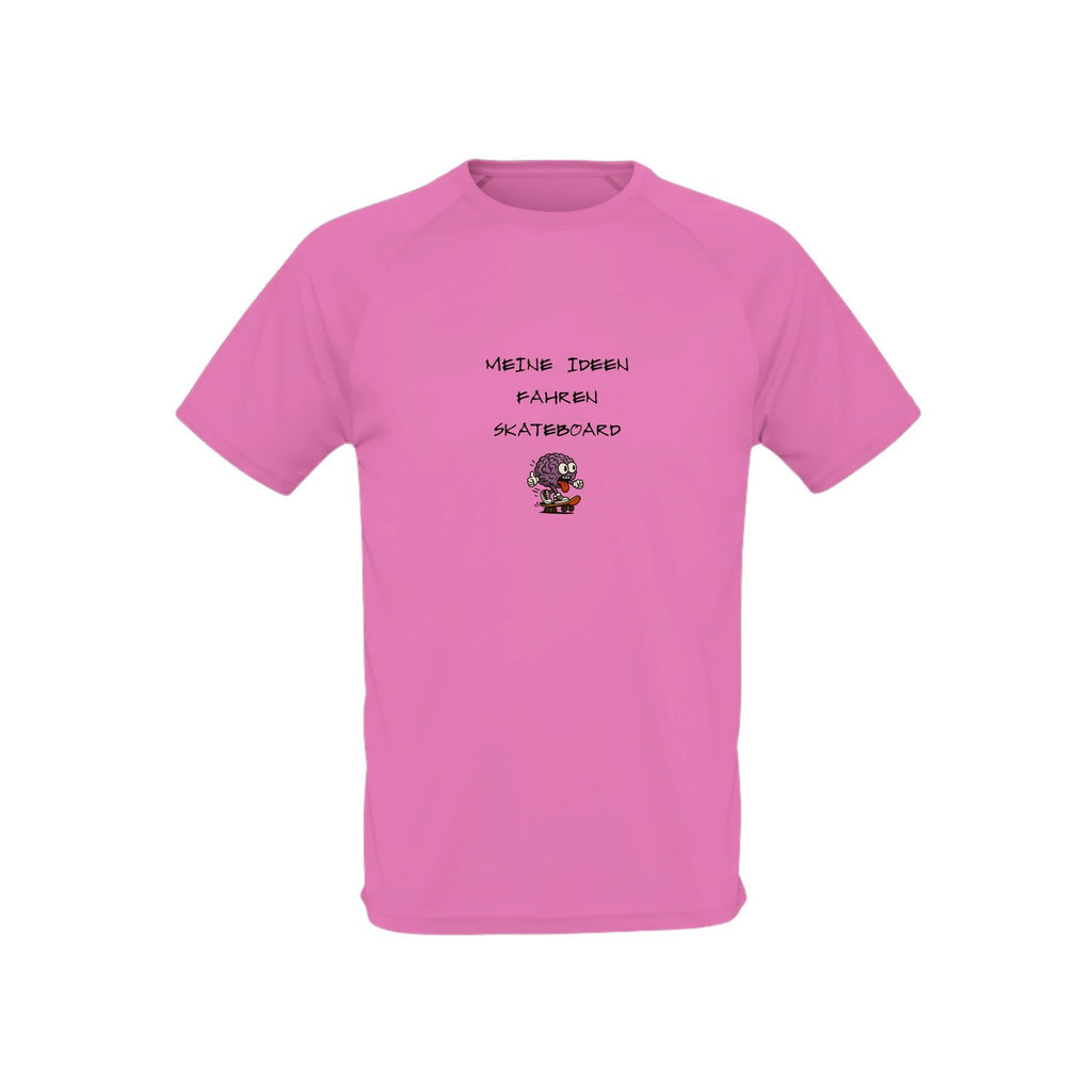 Unisex Sport-Trikot „MEINE IDEEN FAHREN SKATEBOARD“ – Atmungsaktives Performance Shirt