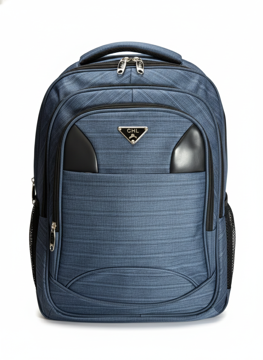 Allrounder-Rucksack | Blau Meliert