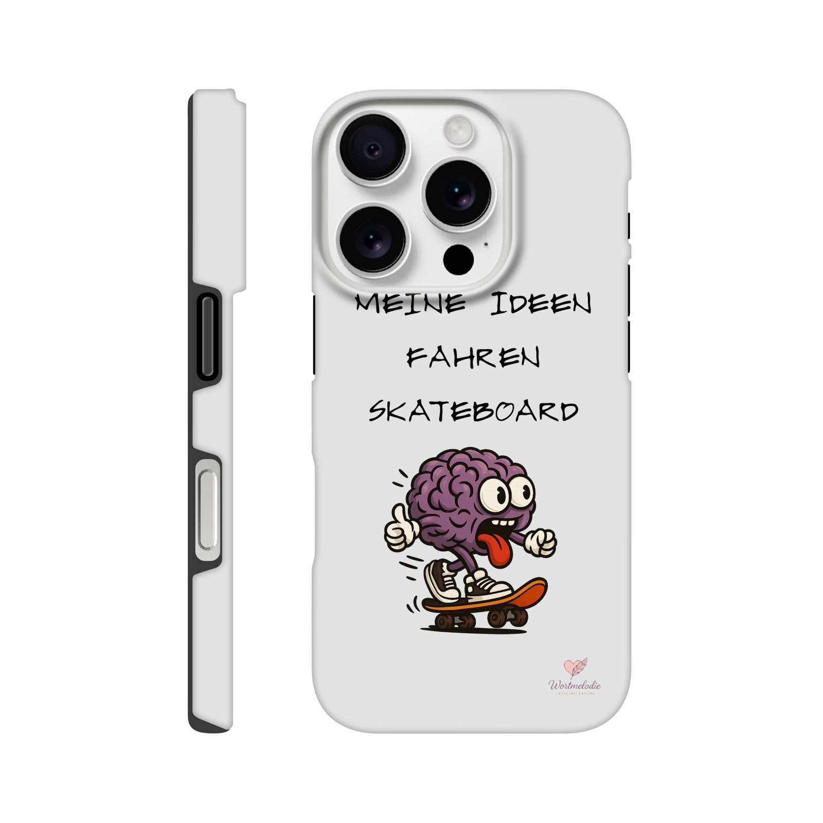 Wortmelodie iPhone Hartschalen Case