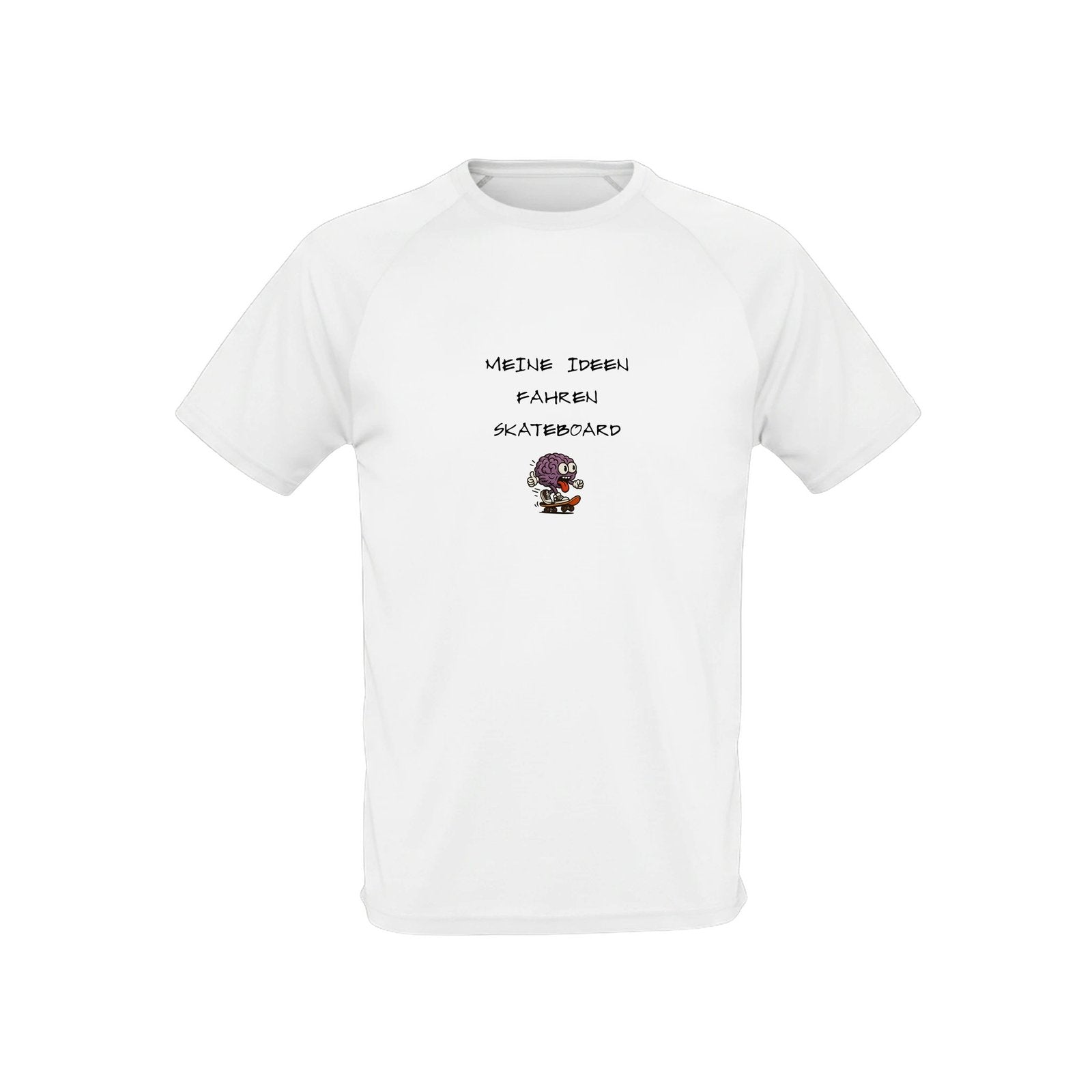 Unisex Sport-Trikot „MEINE IDEEN FAHREN SKATEBOARD“ – Atmungsaktives Performance Shirt