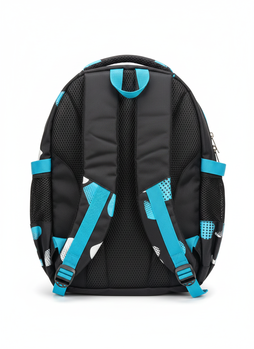 Sport-Rucksack Blau-Schwarz